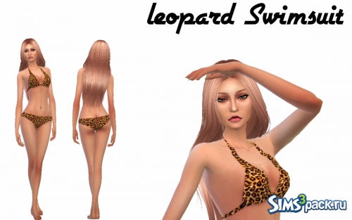 Купальник leopard Swimsuit от Yana74