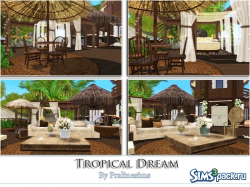 Дом "Tropical Dream" от Pralinesims