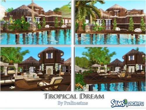 Дом "Tropical Dream" от Pralinesims