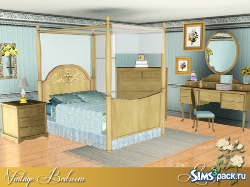 Спальня &quot;Vintage Bedroom&quot; от Lulu265