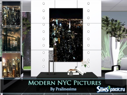 Сет картин &quot;Modern NYC Pictures&quot; от Pralinesims