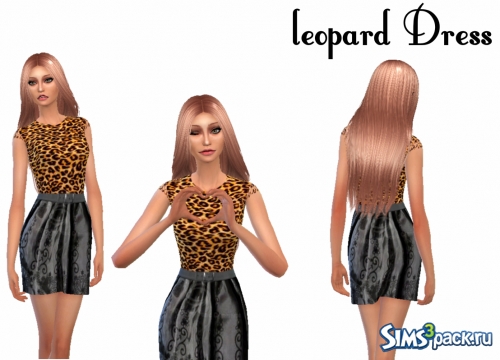 Женское платье leopard Dress от Yana74