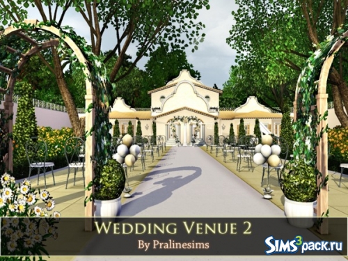 Участок для свадьбы &quot;Wedding Venue 2&quot; от Pralinesims