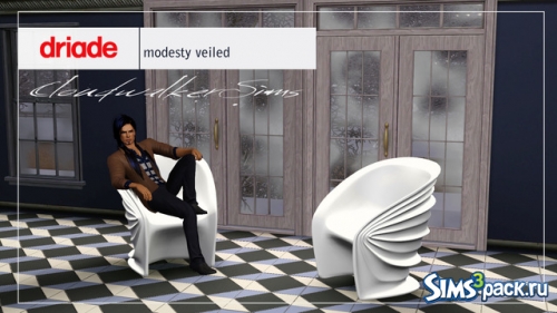 Кресло &quot;Driade Modesty Veiled Chair&quot; от CloudwalkerSims