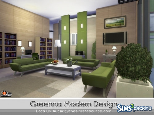 Дом Greenna Modern Design от autaki