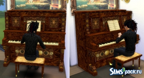 Пианино The Sims 2 Upright Saloon Piano от Esmeralda