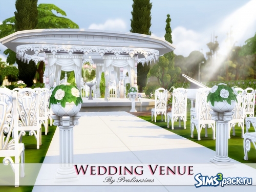Участок для свадьбы &quot;Wedding Venue&quot; от Pralinesims