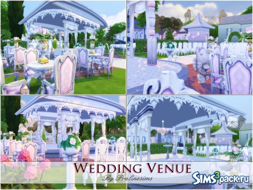 Участок для свадьбы &quot;Wedding Venue&quot; от Pralinesims