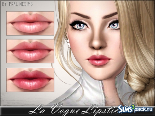Блеск для губ &quot;La Vogue Lipstick&quot; от Pralinesims