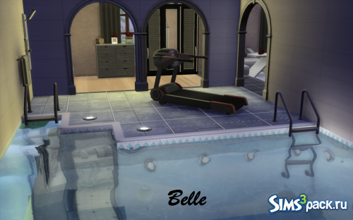 Домик с бассейном от Belle