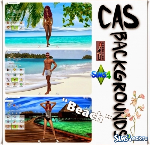 Фоны для CAS Beach CAS Backgrounds от Annett85
