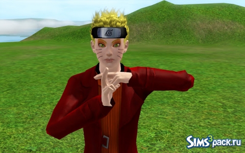 Линзы Naruto от NG Sims 3