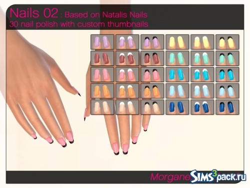 Лак для ногтей "Nails 02" от MorganeParis