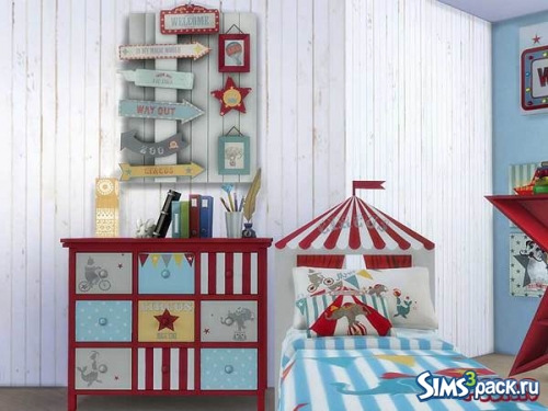 Детская комната Circus Bedroom от Pilar