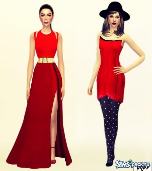 Платья Clothers Collection Red от Tired