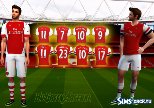 Форма футбольного клуба Arsenal от GreenArsenal