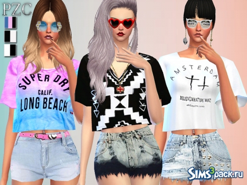 Набор Ombre Lover Set Tops, Shorts and Nails от Pinkzombiecupcakes