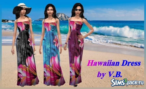 Гавайское платье от LeonaLure