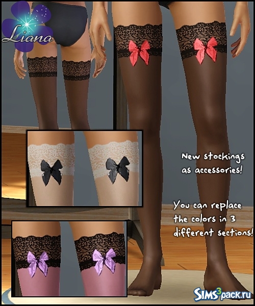 Чулки Stockings with Bow от Liana