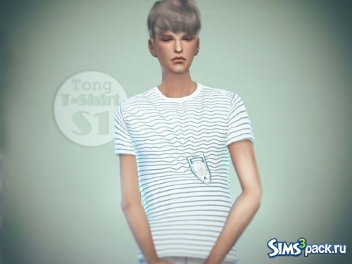 Мужская футболка "Tong_T-Shirt-S1" от Small with king
