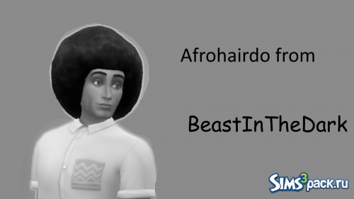 Мужская прическа Afrohairdo от BeastInTheDark