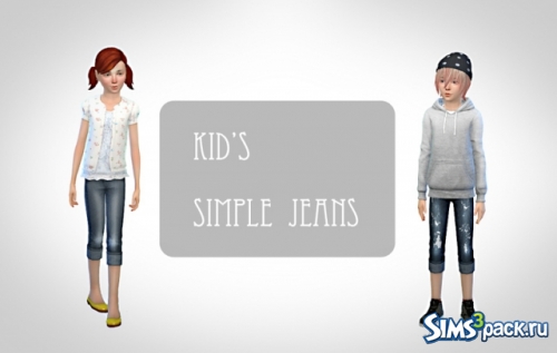 Джинсы Simple Jeans от Chiissims