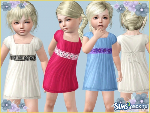 Платье для малышек Summer dress for toddler №328 от sims2fanbg