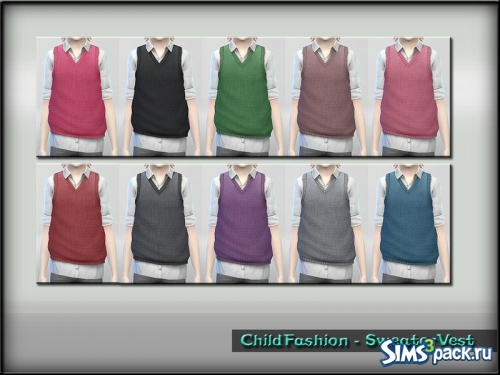 Детская одежда ChildFashion - SweaterVest от ShojoAngel