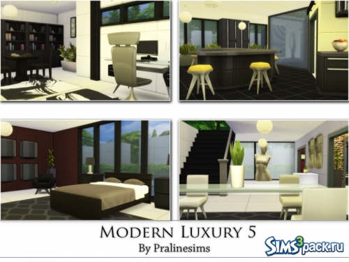 Дом Modern Luxury 5 от Pralinesims
