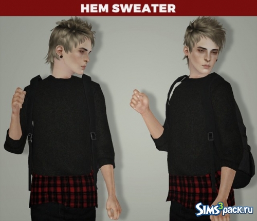 Пуловер и сникеры Hem Sweater & Balmain Sneakers от cualquiere