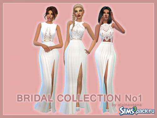Коллекция свадебных платьев "BridalCollectionNo1" от AlainaVesna