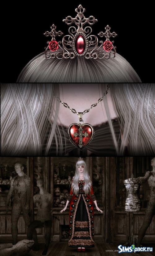 Сет готических украшений Necrosarium Gothic Jewelry II от S-club