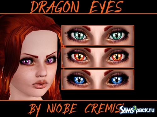 Линзы "Глаза дракона" от niobe cremisi