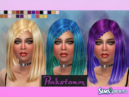 Ретекстура Причёски Alesso Circus Hair от Pinkstorm42