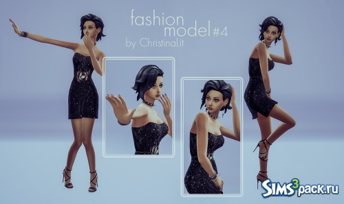 Поза для девушек Fashion Model #4 2v1 от ChristinaLit