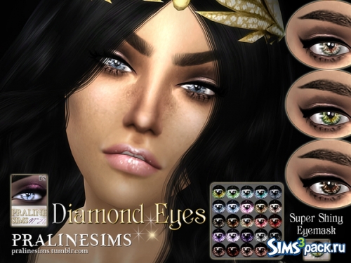 Линзы Diamond Eyes от Pralinesims