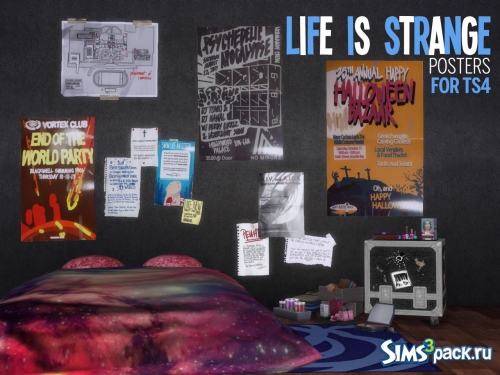 Набор Life Is Strange на одежду, постеры и прическу от Astraea Nevermore