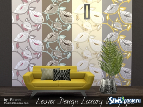 Обои Leaves Design Luxury от Rirann