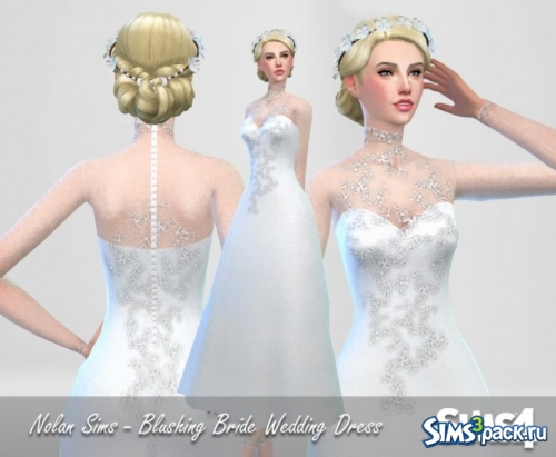 Свадебное платье_Blushing Bride от Nolan Sims