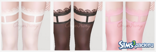 Кружевные чулки Lace Thigh High Stockings от OnyxIrony