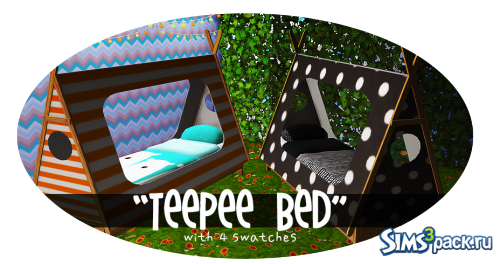 Кровать Teepee Bad от meghewlett