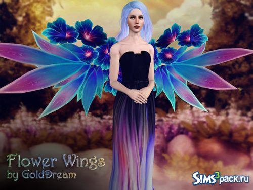 Крылья Flower Wings от GoldDream