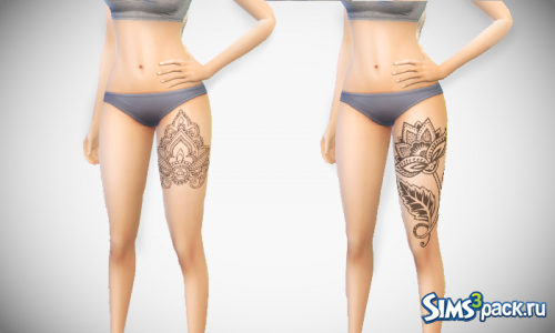 Татуировка Paisley Tattoos от melon pixels