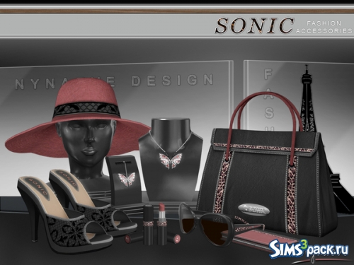 Набор Sonic Fashion Accessories от NynaeveDesign