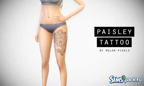 Татуировка Paisley Tattoos от melon pixels