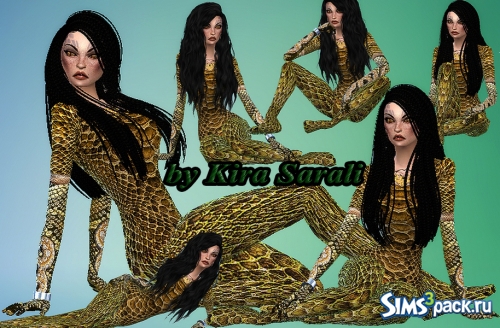 Набор змеиной одежды от Kira Sarali