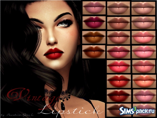 Помада для губ Vintage Lipstick от Baarbiie-GiirL