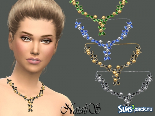 Ожерелье NataliS_Crystals and beads necklace от NataliS