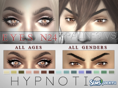 Линзы Hypnotic Eyes | N24 от Pralinesims
