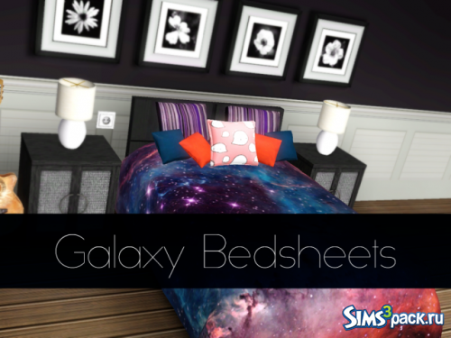 Покрывало Galaxy Bedsheets от Pandelabs